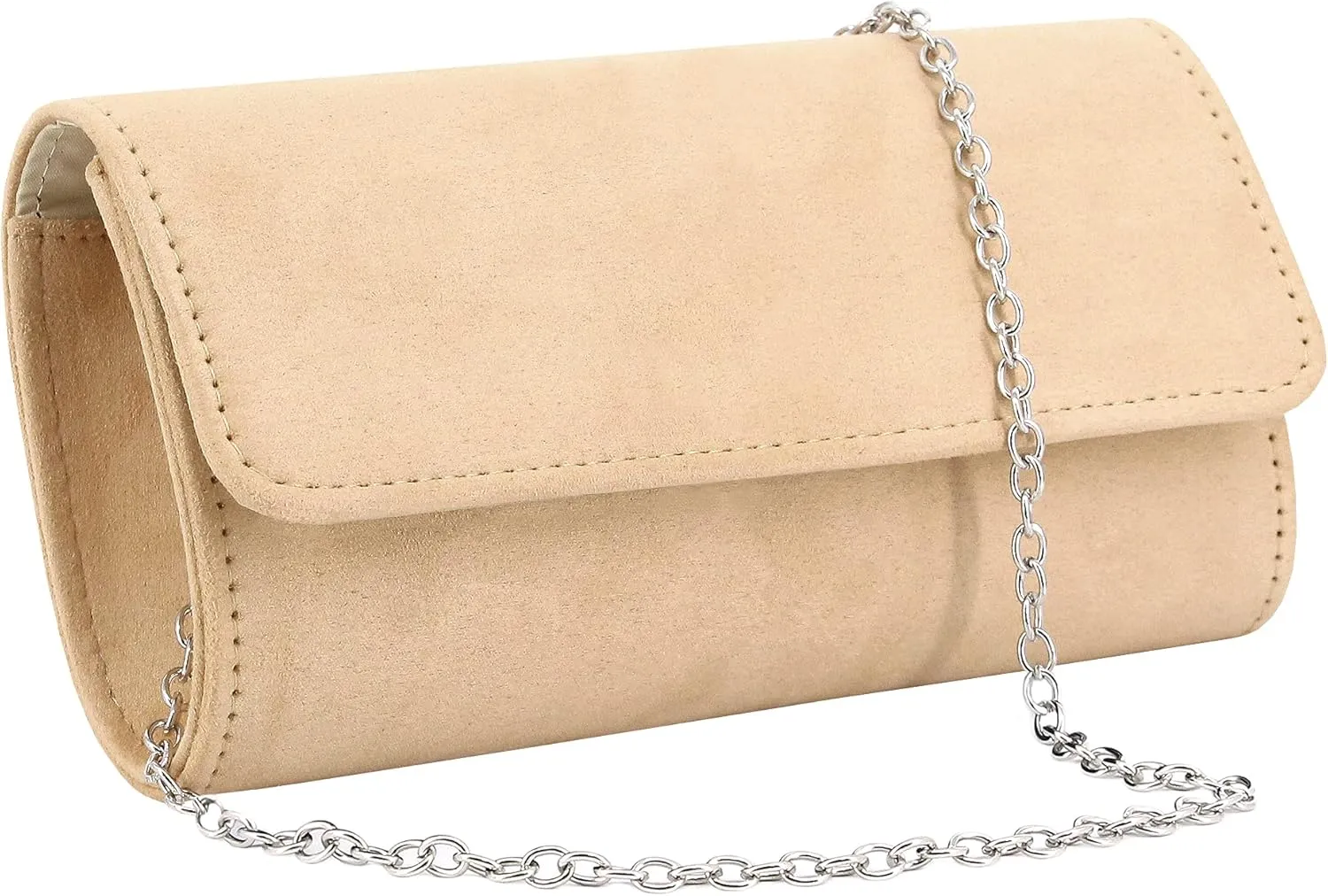 Naimo Flap Dazzling Small Clutch Bag Evening Bag With Detachable Chain
