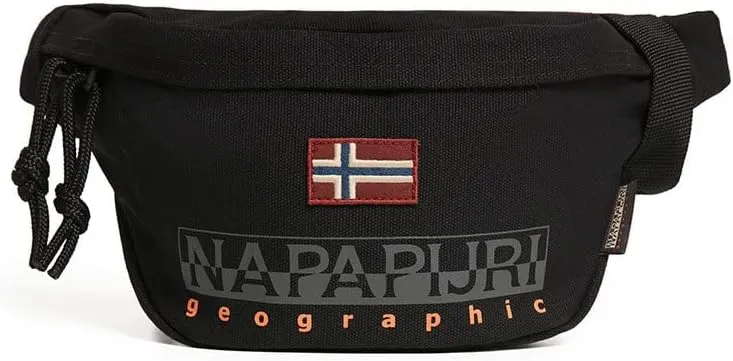 Napapijri Men's 2L Hering Waist Bag, Black