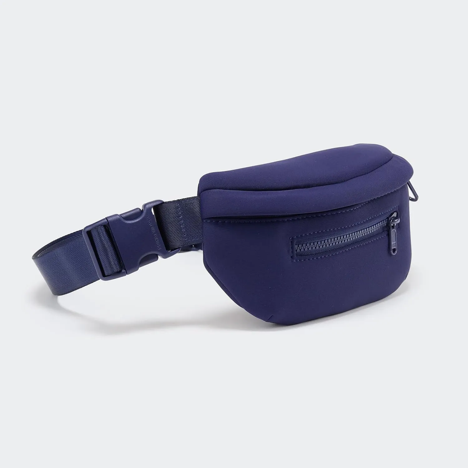 Neoprene Fanny Pack 3 Pockets Waist Bag for Men & Women Fashion Water Resistant Hip Bum Bag with Adjustable Belt for Running Travel Hiking Workout Sports (Storm Blue, One Size)