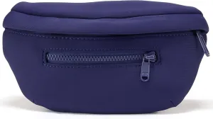 Neoprene Fanny Pack 3 Pockets Waist Bag for Men & Women Fashion Water Resistant Hip Bum Bag with Adjustable Belt for Running Travel Hiking Workout Sports (Storm Blue, One Size)