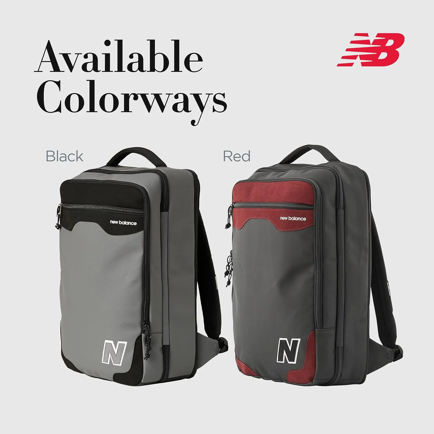 New Balance Backpack, Grey, One Size