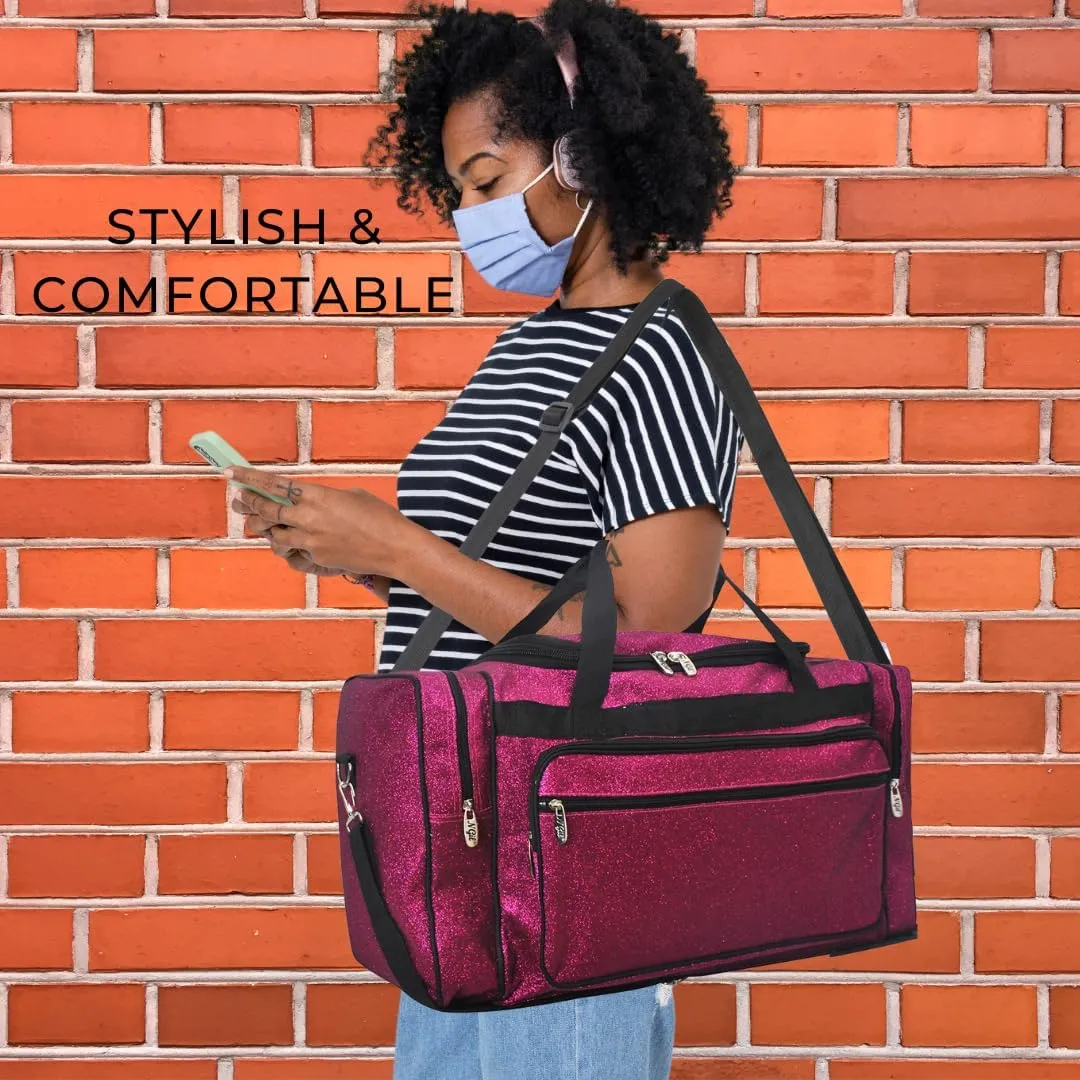 NGIL Canvas 23" inch Duffle Bag (Desert Serape-Black)