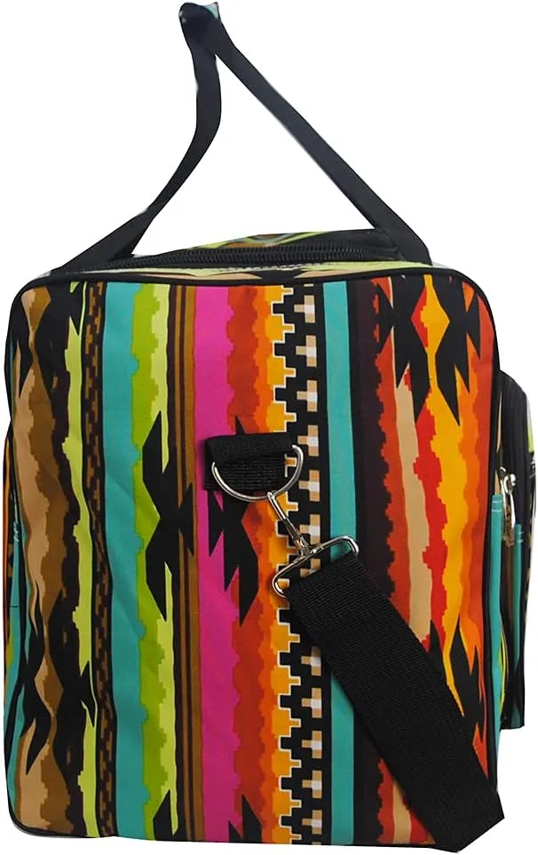 NGIL Canvas 23" inch Duffle Bag (Desert Serape-Black)