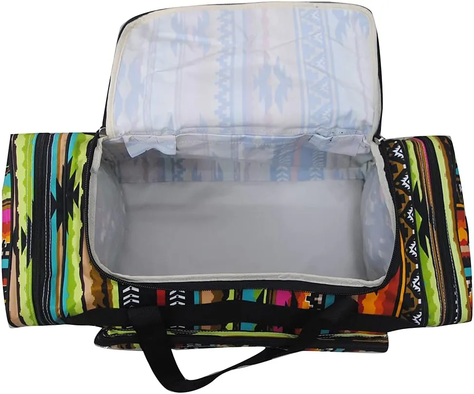 NGIL Canvas 23" inch Duffle Bag (Desert Serape-Black)