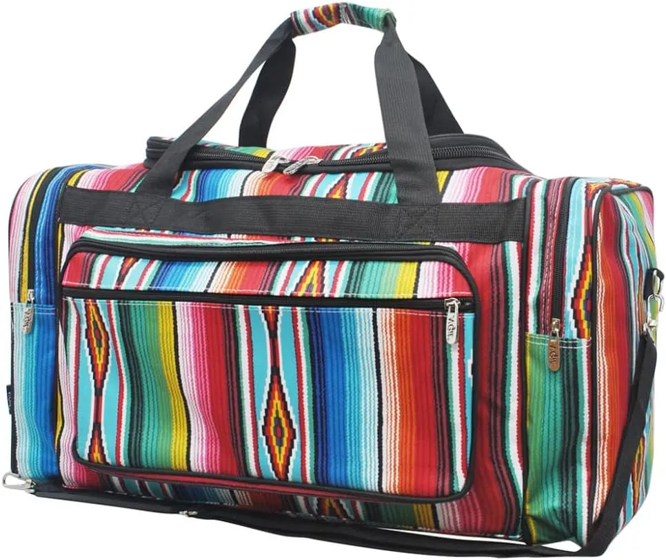 NGIL Canvas 23" inch Duffle Bag (Zarape Print)