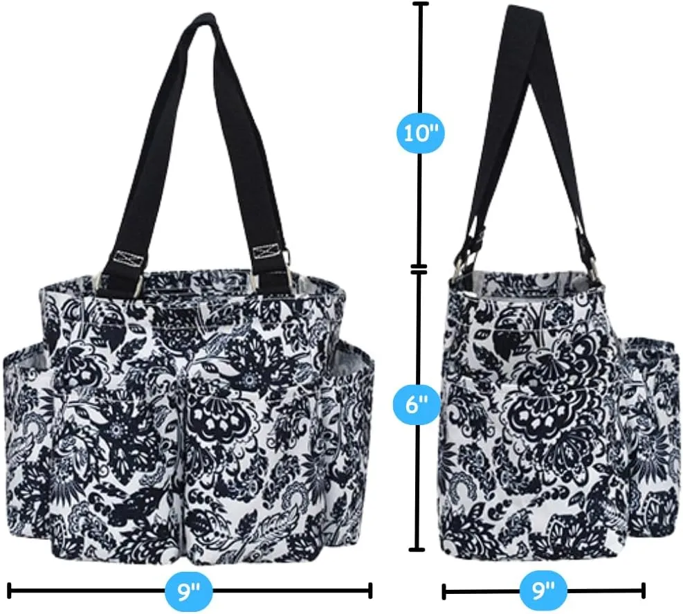 NGIL Small Utility Tote Small Carry on Travel Tote Bags for Women, Women Mini Work Tote Caddy Bag