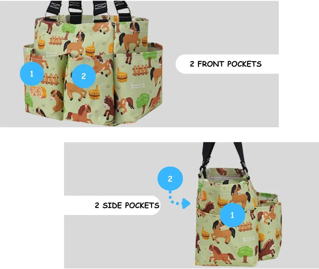 NGIL Small Utility Tote Small Carry on Travel Tote Bags for Women, Women Mini Work Tote Caddy Bag