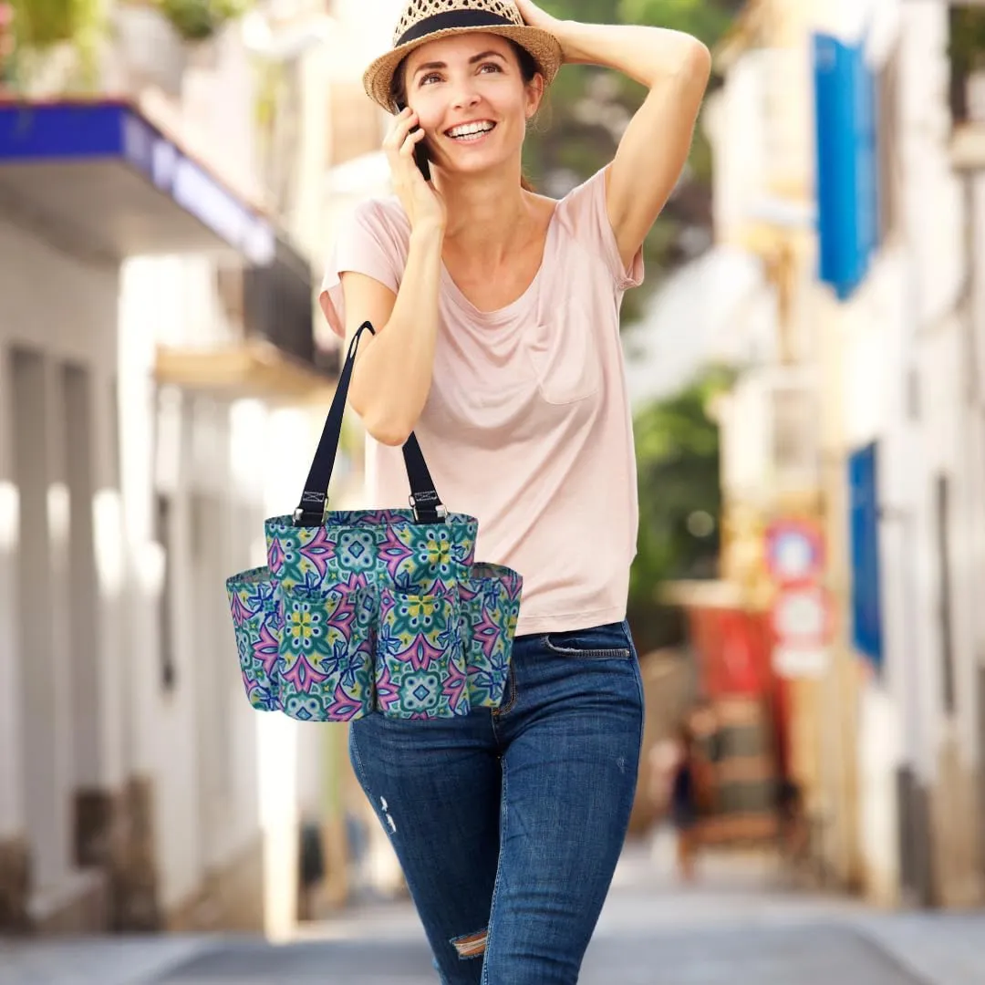 NGIL Small Utility Tote Small Carry on Travel Tote Bags for Women, Women Mini Work Tote Caddy Bag