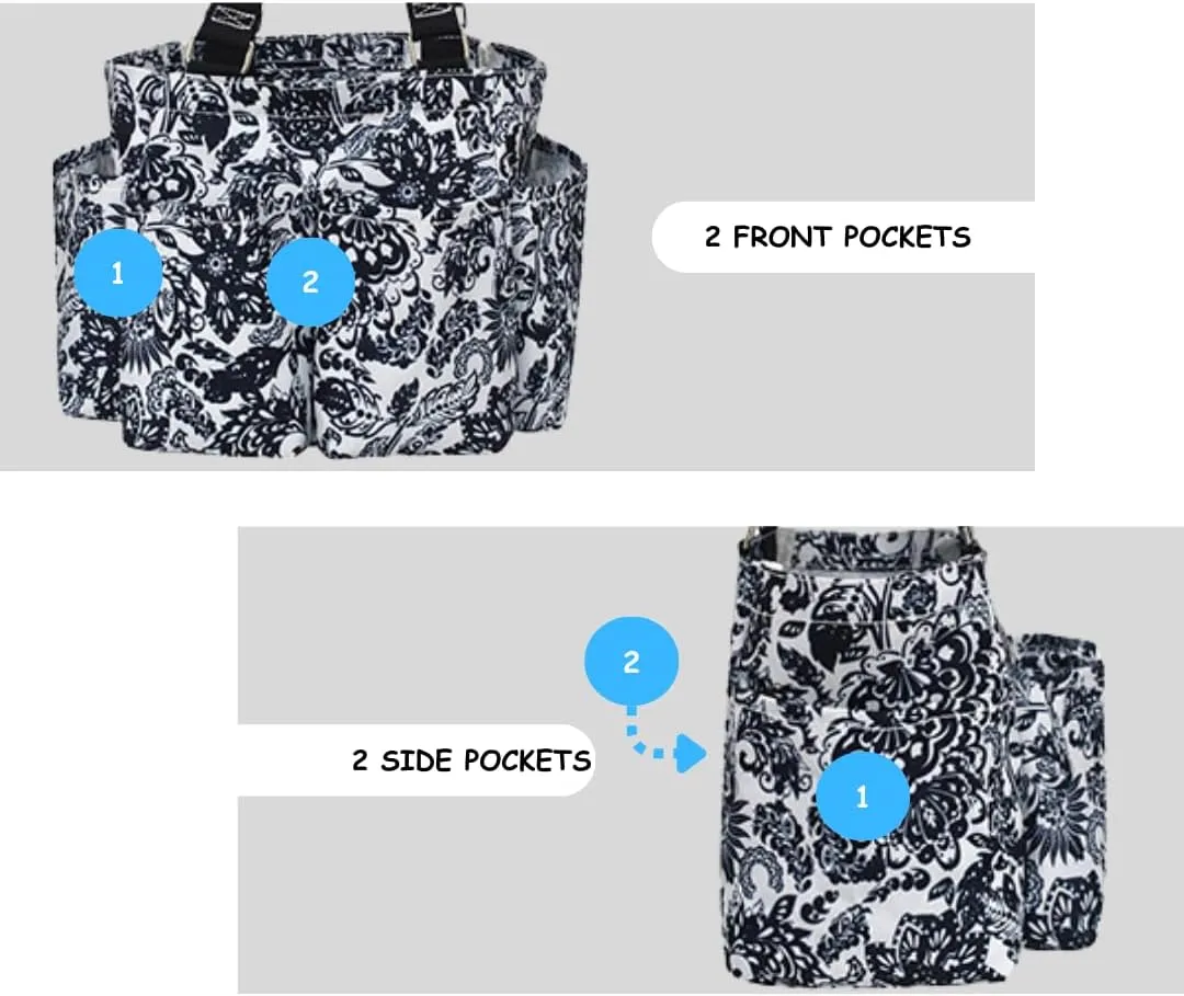NGIL Small Utility Tote Small Carry on Travel Tote Bags for Women, Women Mini Work Tote Caddy Bag