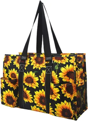 NGIL Zip-Top Tote Bag with Exterior Pockets for Working Women, Teachers, Nurses, and Moms, Design in USA