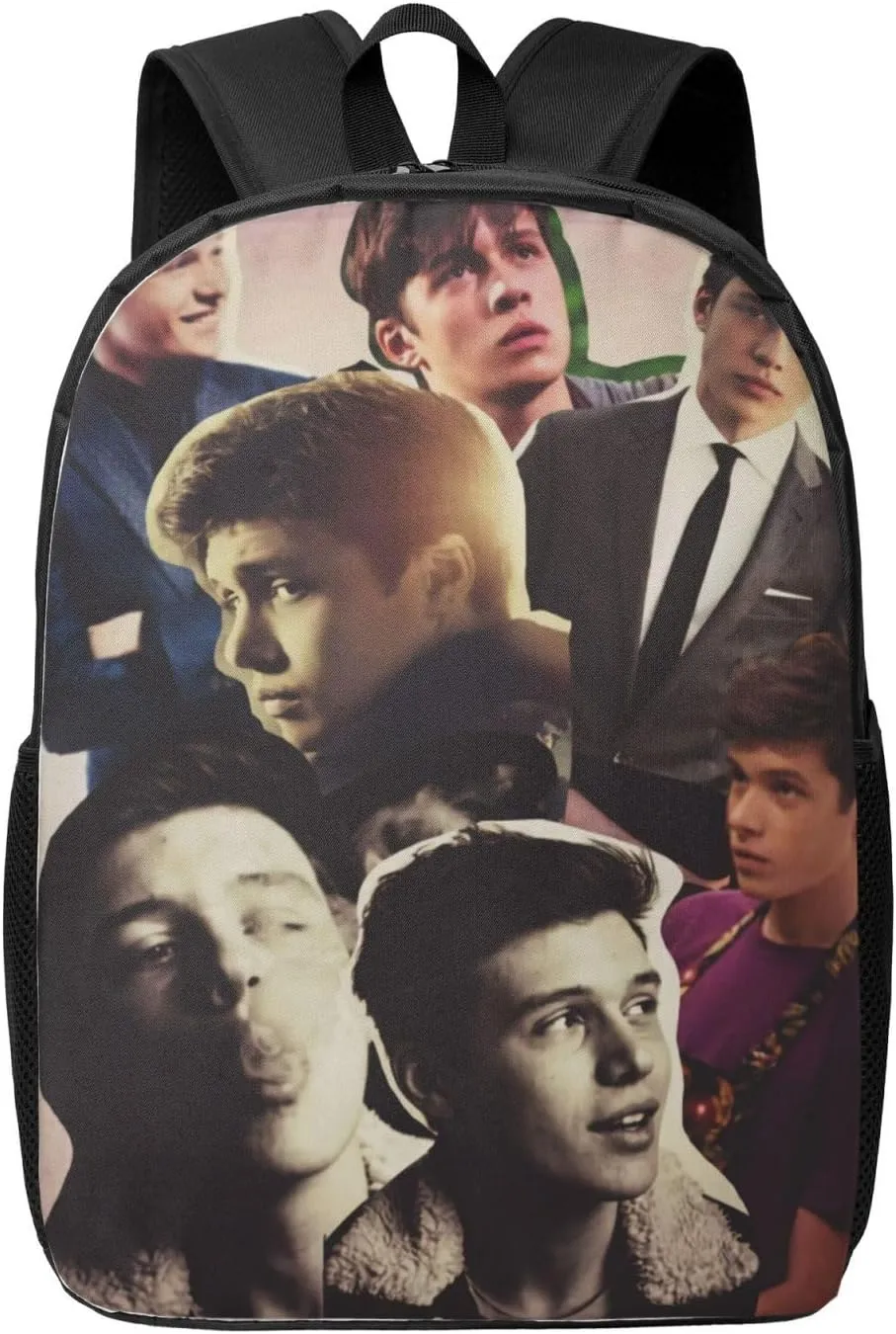 Nick Actors Robinson Backpack Laptop Computer Bag Double Shoulder Bags Casual Daypack for Travel Work Business Outdoor 17 Inch
