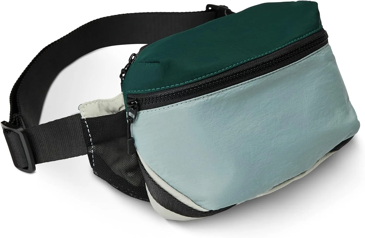 Nomadix Fanny Pack Coastal Redwoods – Lightweight, Water-Resistant Crossbody Bag for Hiking, Festivals, and Travel – Eco-Friendly Recycled Nylon with Key Clip, Dual Pockets, and Secure Storage