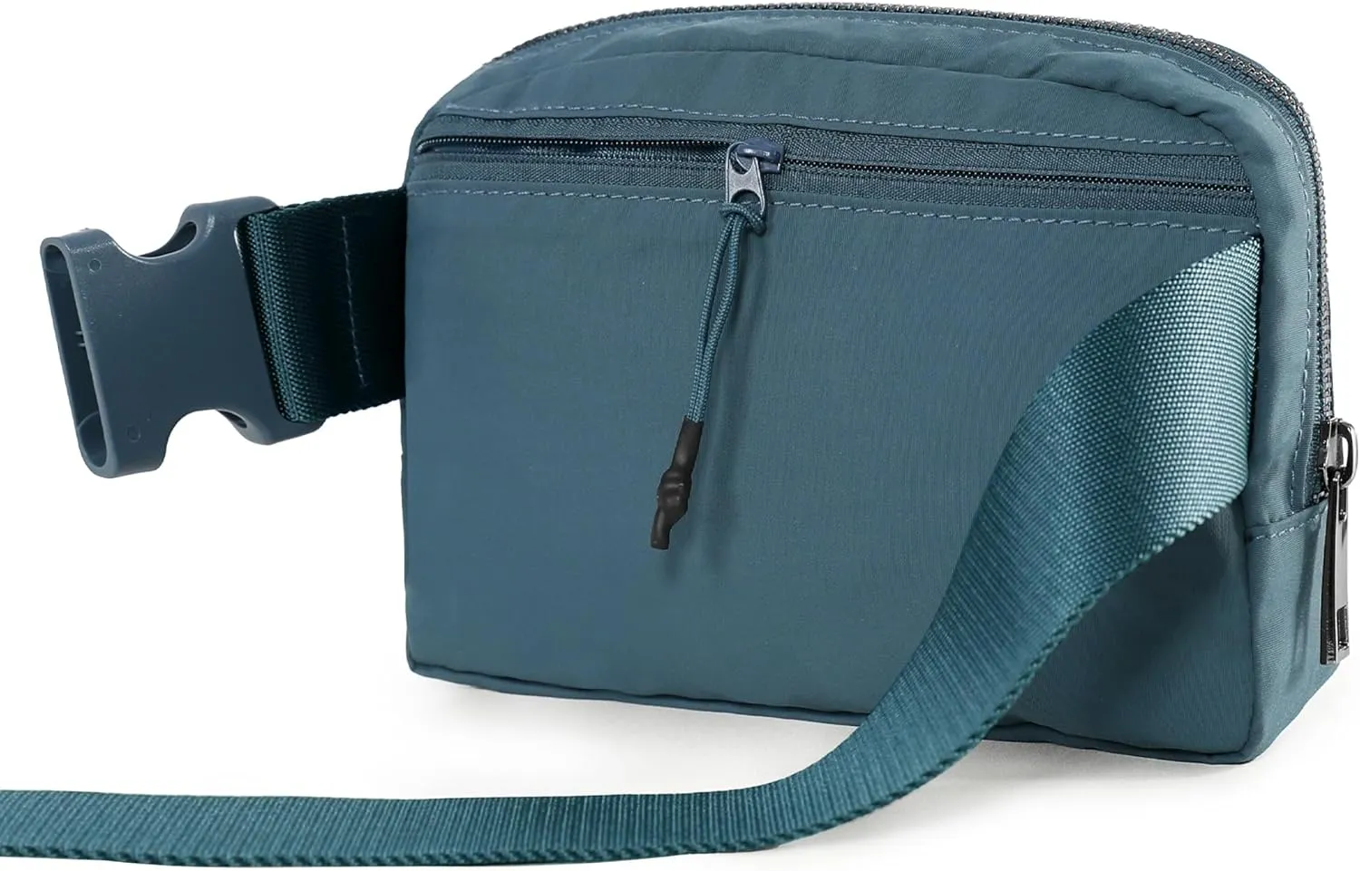 ODODOS Unisex Mini Belt Bag with Adjustable Strap Small Fanny Pack for Workout Running Traveling Hiking, Blue