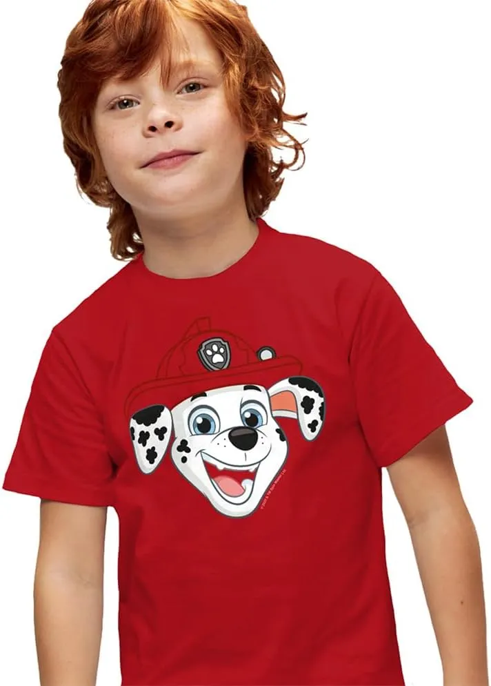 Paw Patrol Faces Kids T-Shirt for Youth Toddler Boys and Girls