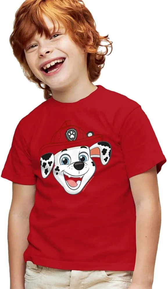 Paw Patrol Faces Kids T-Shirt for Youth Toddler Boys and Girls