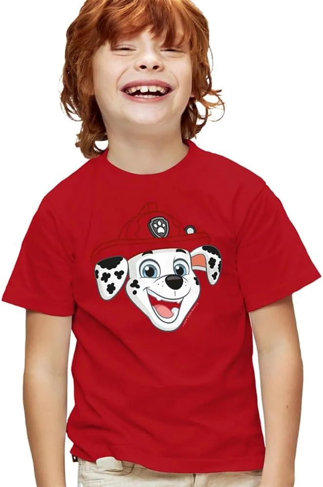 Paw Patrol Faces Kids T-Shirt for Youth Toddler Boys and Girls