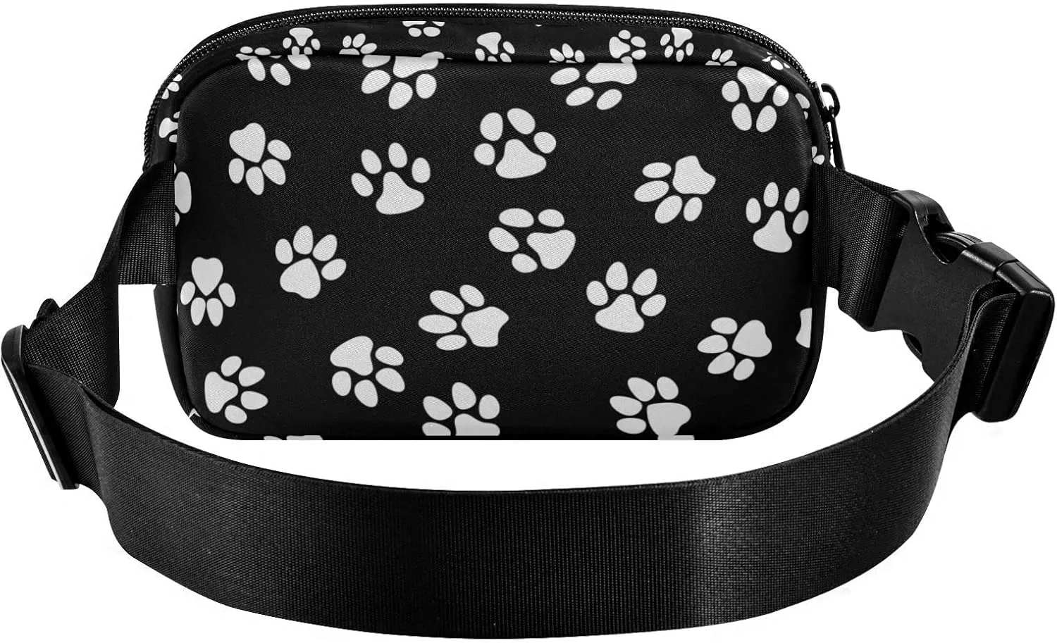 Paw Print Fanny Pack women Belt Bag Fashion Everywhere Waist Bags with Adjustable Strap for Workout Running Traveling Hiking