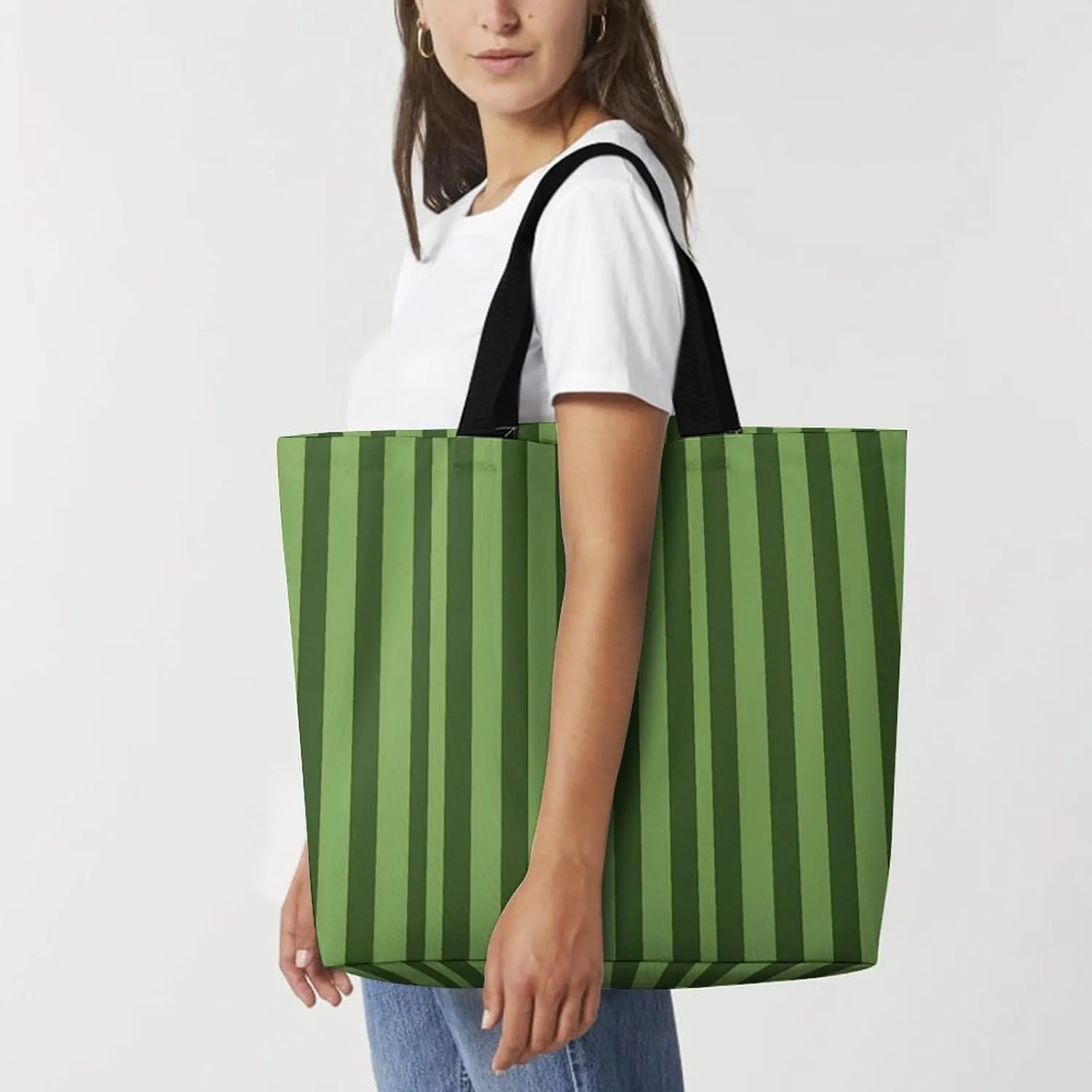 Penguin Antarctica Ice Tote Bag for Women Reusable Grocery Shoulder Bag Shopping Bags for Travel, Groceries