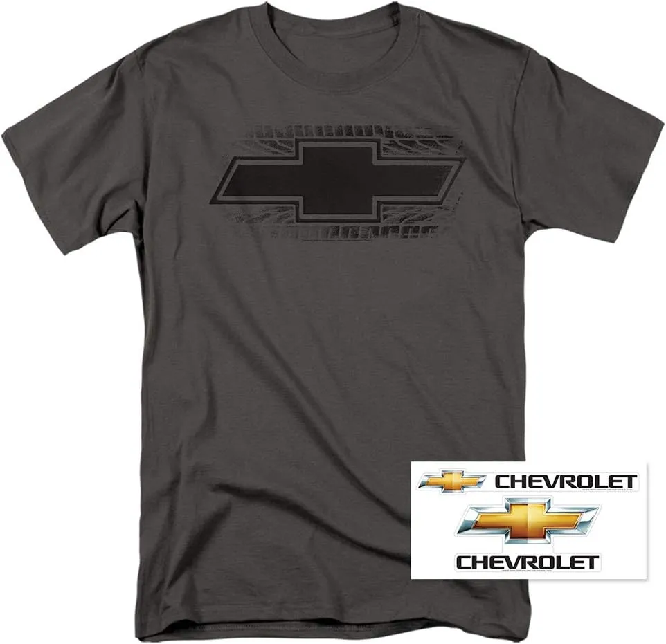 Popfunk Classic Chevrolet Chevy Bowtie Logo T Shirt & Stickers