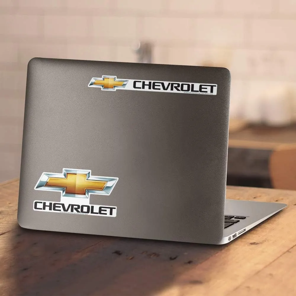 Popfunk Classic Chevrolet Chevy Bowtie Logo T Shirt & Stickers