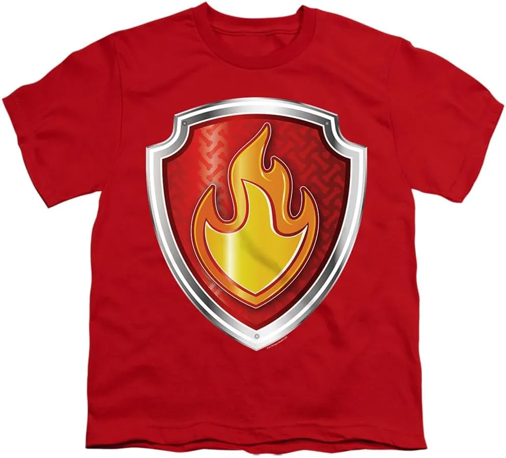 Popfunk Classic Paw Patrol Badges Kids T-Shirt for Youth Toddler Boys and Girls Collection