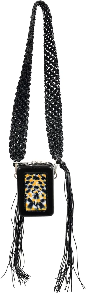 Proenza Schouler Women's Multi-Color Velvet Leather Clutch Shoulder Bag
