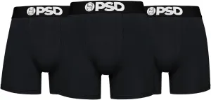 PSD Underwear Men's Stretch Elastic Wide Band Boxer Brief Underwear Bottom | Breathable, 7 inch Inseam |
