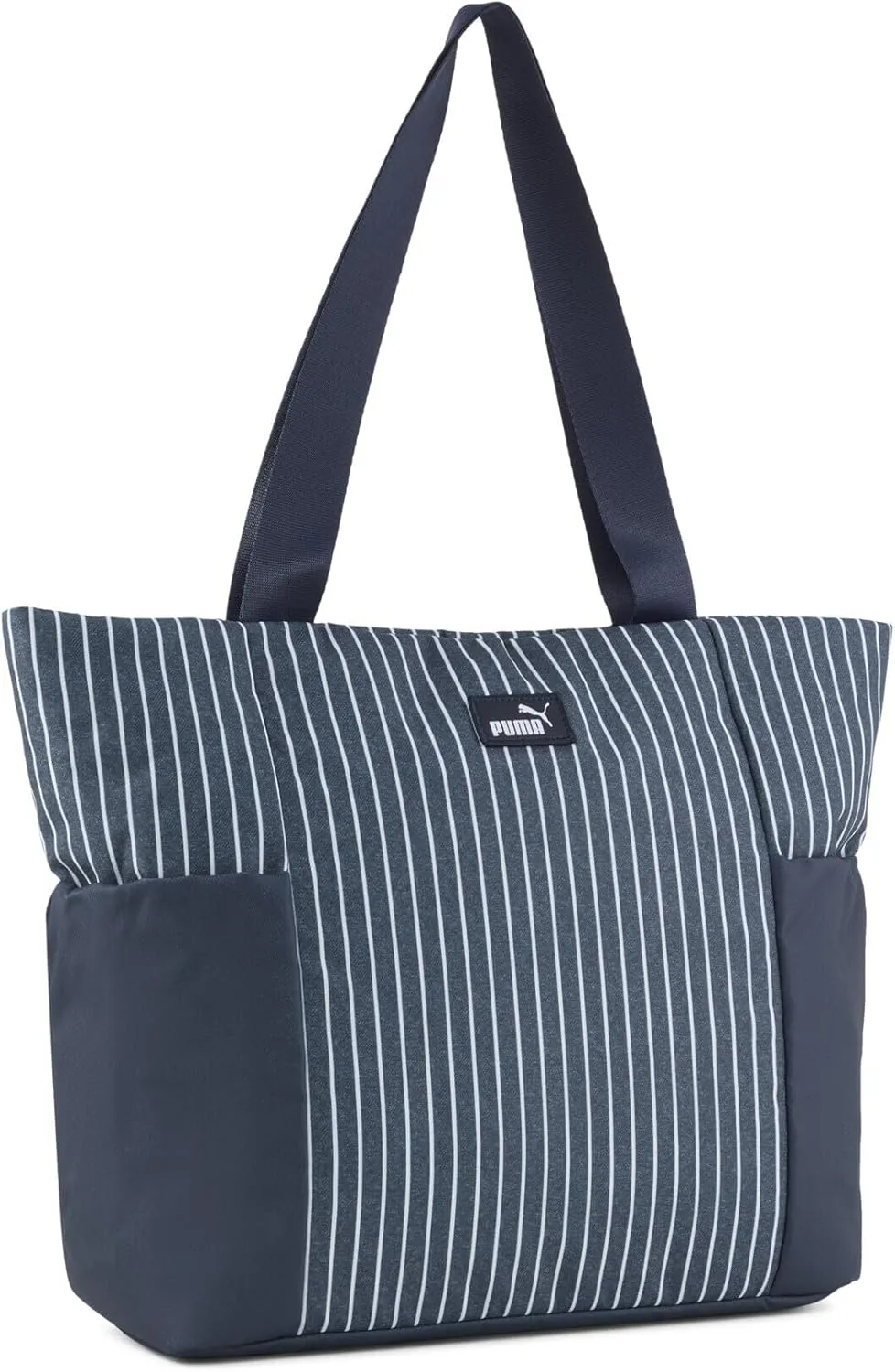 PUMA(プーマ) Tote Bag, 25 Spring Summer Color Puma Navy/Denim Lock (01)