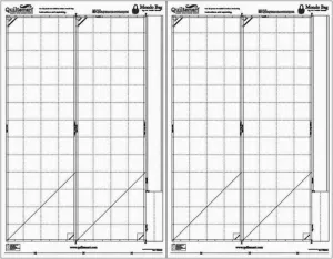 Quiltsmart - Mondo Bag - Printed interfacing, to Make Extra Bags(inst not Included)