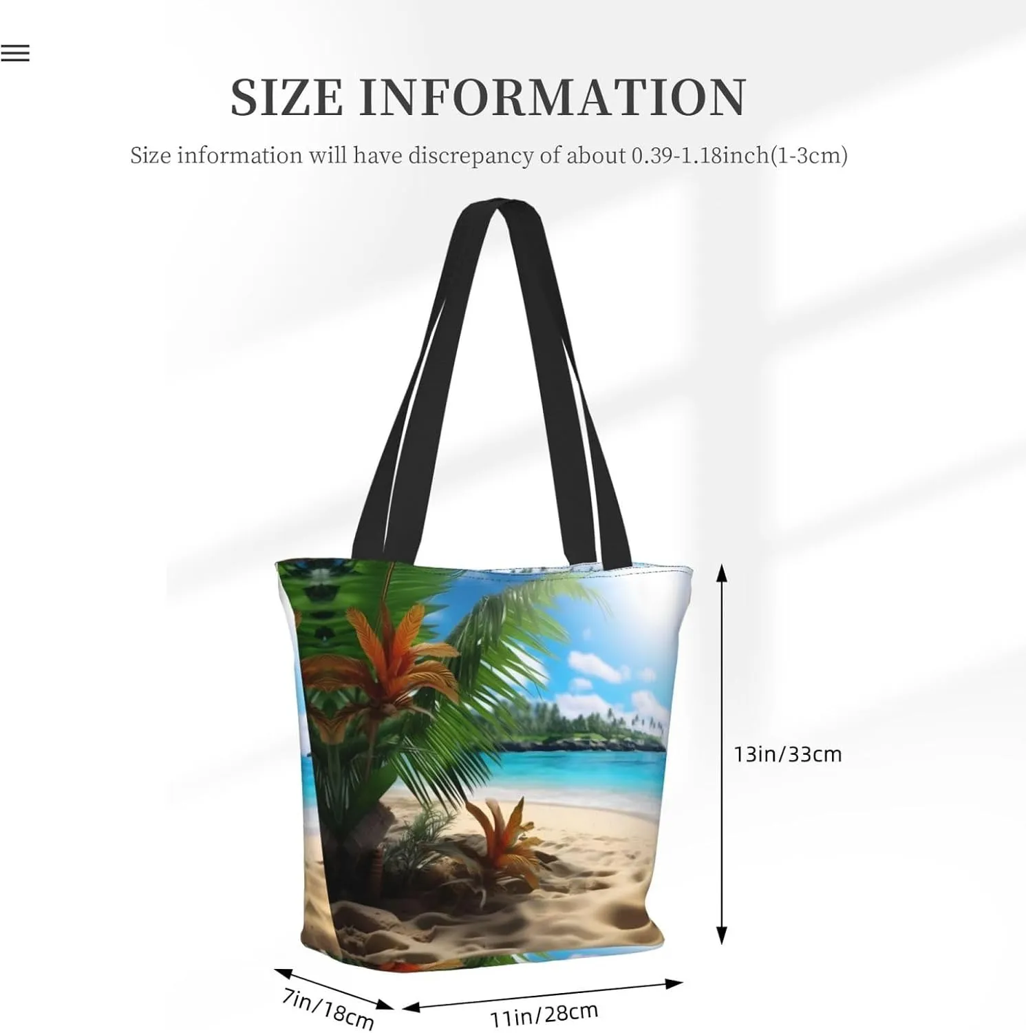 Red Pink Flowers Printed Fashionable Large Handbag And Shoulder Bag, Suitable For Various Daily Use