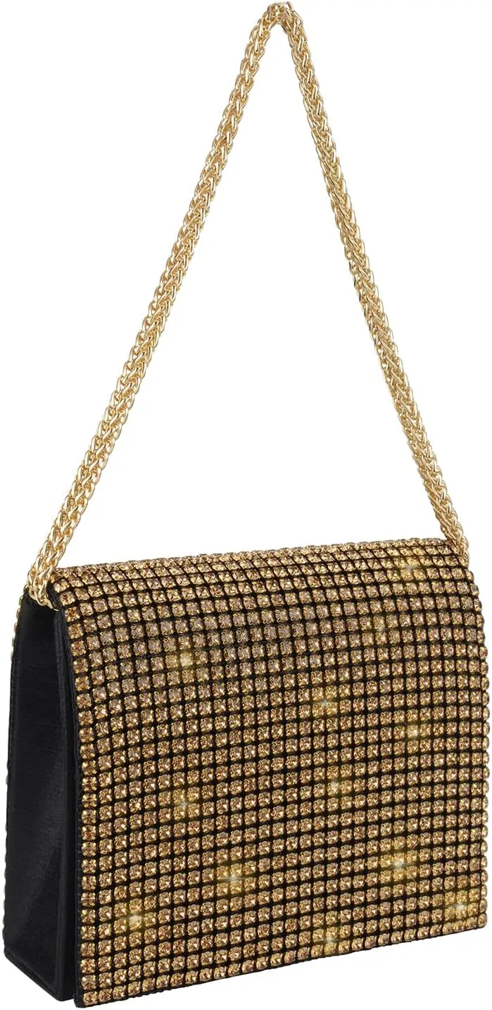 Rhinestone Clutch Purse for Women Sparkling Party Evening Bag Wedding Cocktail Handbag Prom Money Purse