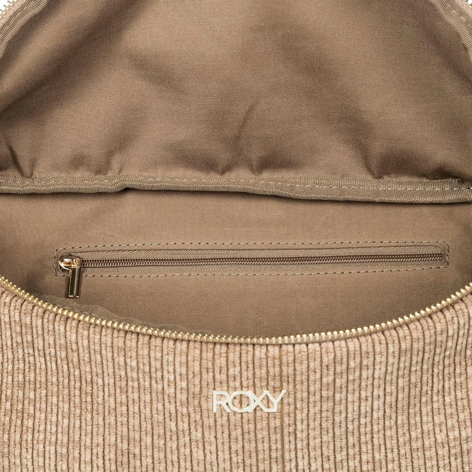 Roxy Women's Feeling Good Stylish Soft Corduroy Multipurpose Fanny Pack Waistpack Crossbody Bag