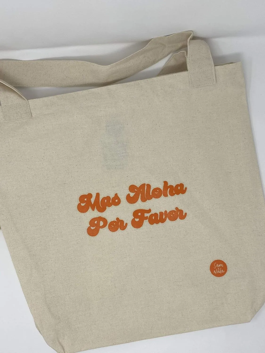 Sam & Nala Canvas Tote Bags, Handmade in Guatemala with Upcycled Denim