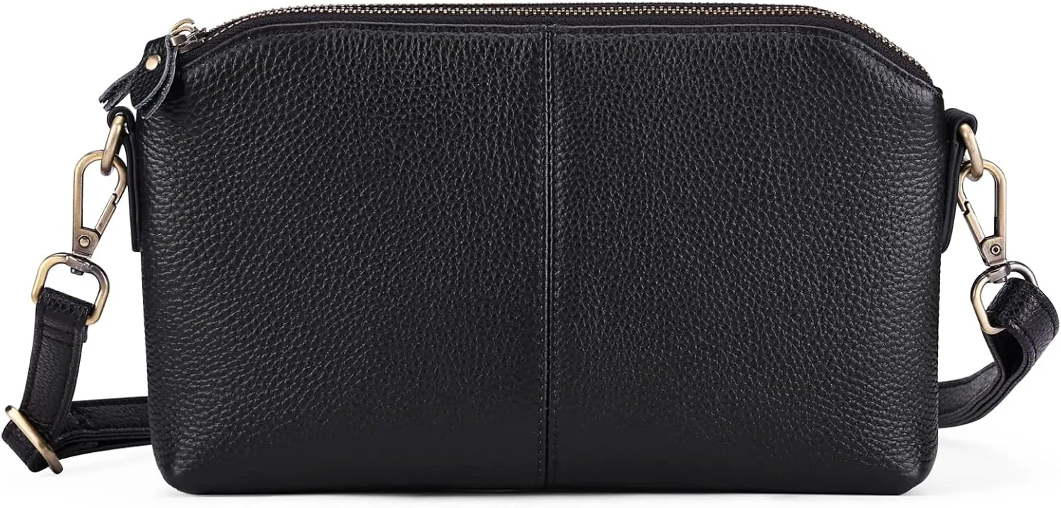 SENDEFN Sling Bag Crossbody Bags for Women Cross Body Purse Leather Fanny Pack Chest Bag for Travel