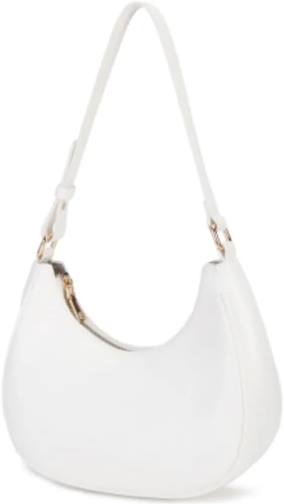 Shoulder Bags for Women, Cute Hobo Tote Handbag Mini Clutch Purse with Zipper Closure