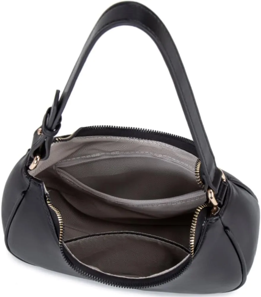 Shoulder Bags for Women, Cute Hobo Tote Handbag Mini Clutch Purse with Zipper Closure