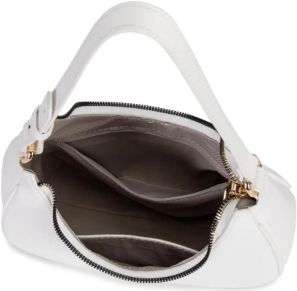 Shoulder Bags for Women, Cute Hobo Tote Handbag Mini Clutch Purse with Zipper Closure
