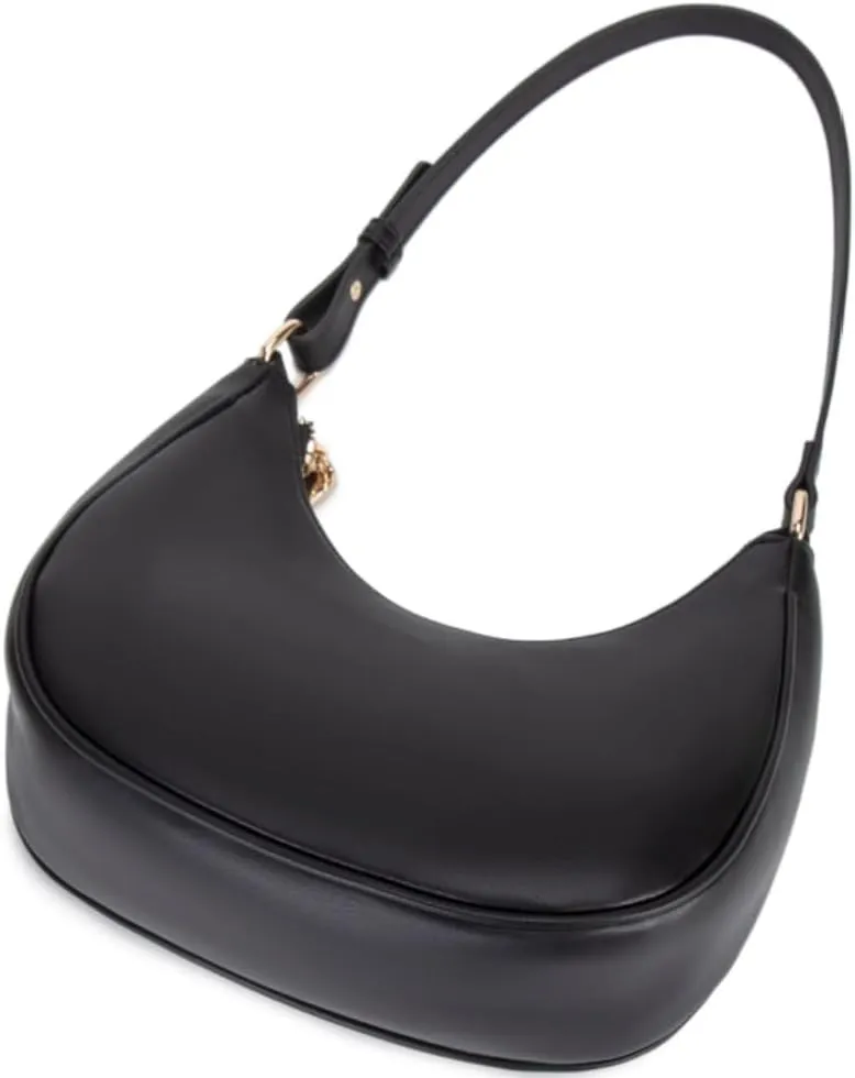 Shoulder Bags for Women, Cute Hobo Tote Handbag Mini Clutch Purse with Zipper Closure