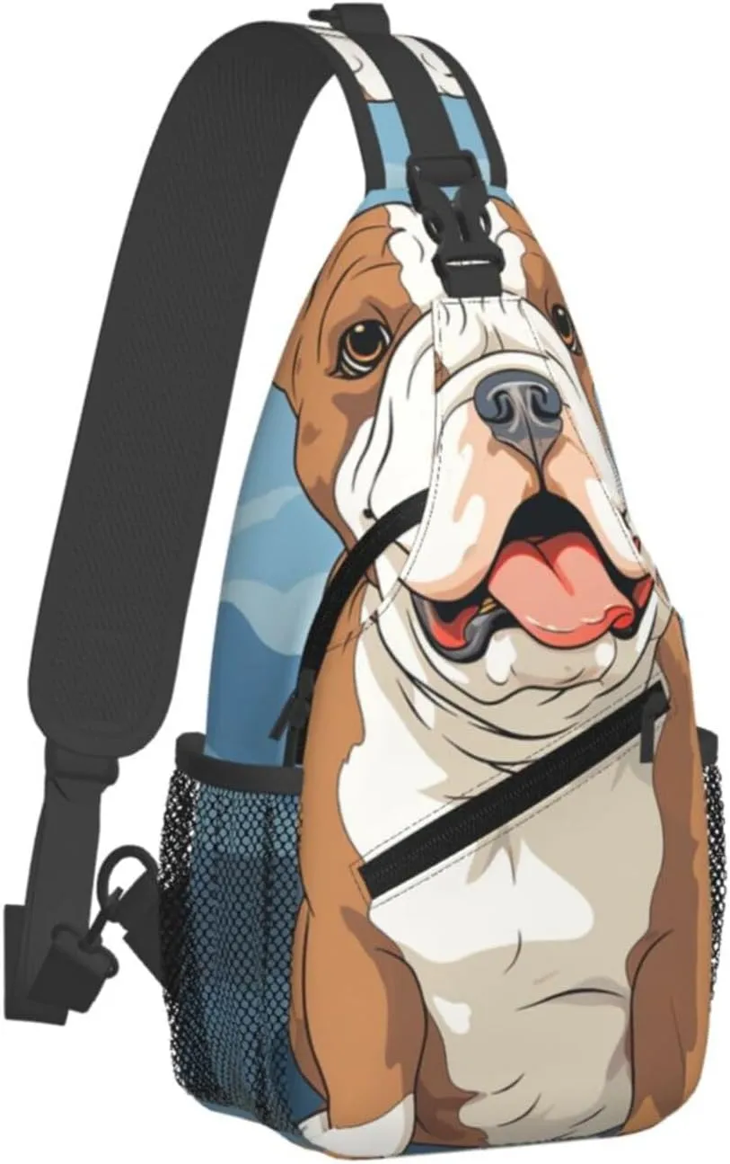 Sling Bag for Women Men Crossbody Bag Sling Backpack Falcon Fighter Cross Body Bag Adjustable Chest Bag