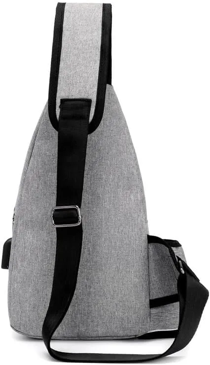 Small Chest Bag Pack Travel Sport Shoulder Sling Backpack Crossbody Bag (Green)