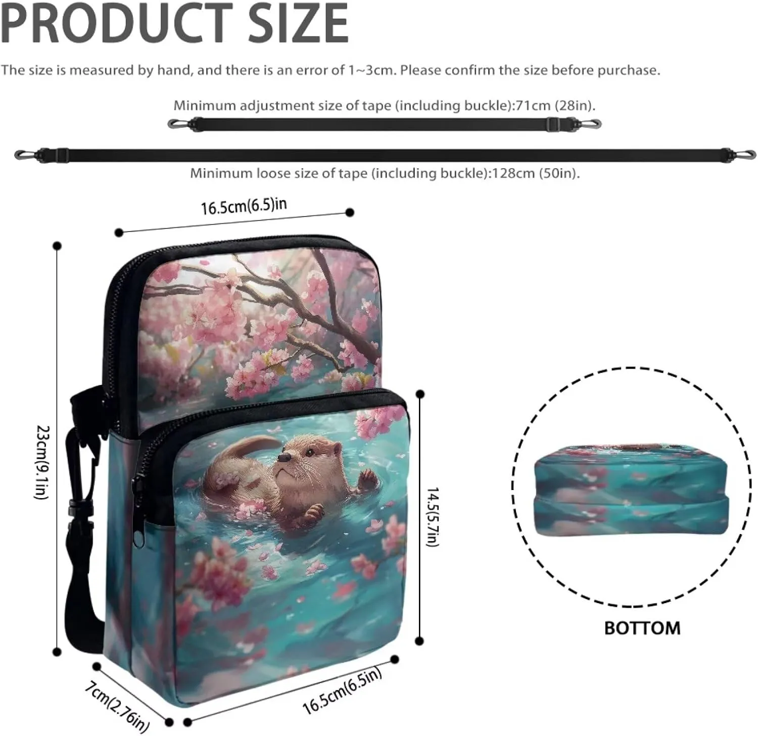 Small Crossbody Bags for Women Men Small Messenger Bag Purses Fanny Pack Wallet Bag Coin Purse Backpack Handbag
