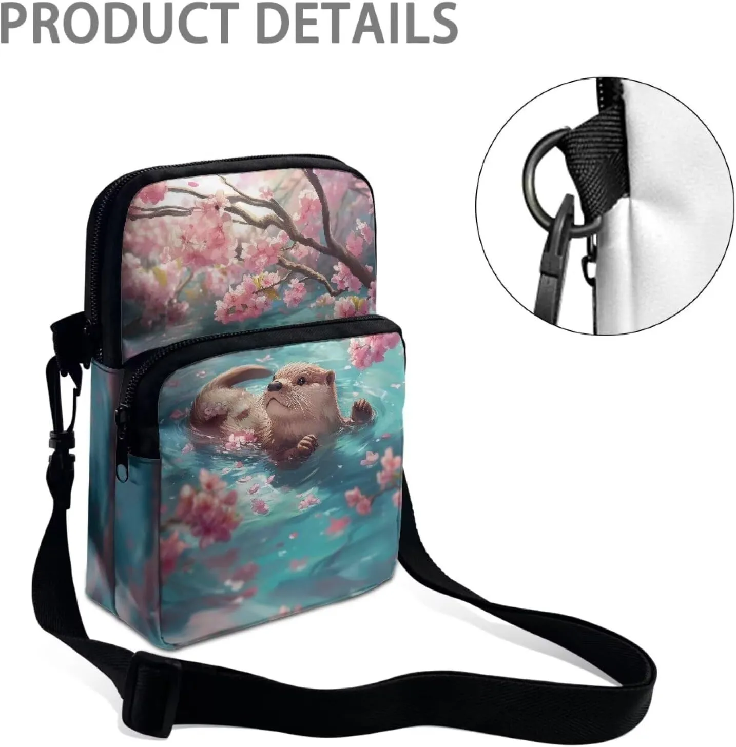Small Crossbody Bags for Women Men Small Messenger Bag Purses Fanny Pack Wallet Bag Coin Purse Backpack Handbag
