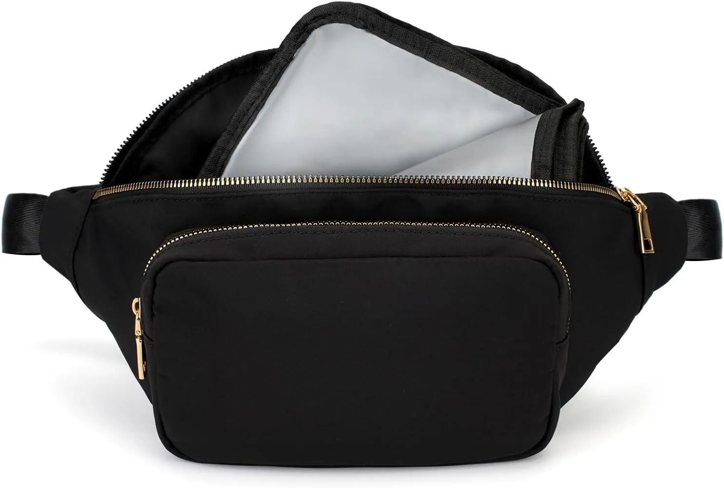 Small Diaper Bag with Portable Changing Pad, Crossbody Pack with Wipes Pocket, Women Fanny Pack Waist Bag for Travel, Stroller Diaper Bag (Medium)