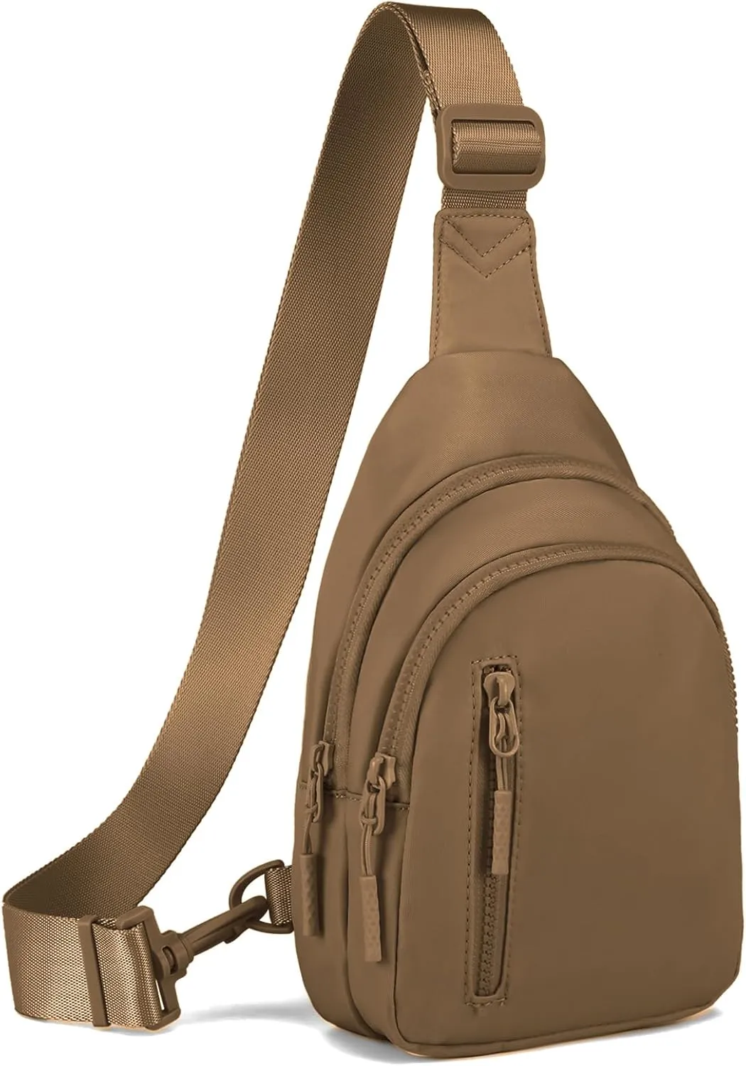 Small Sling Bag Crossbody Bag for Women with 4 Pockets Cross Body Fanny Pack Womens Chest Bag for Outdoors Traveling