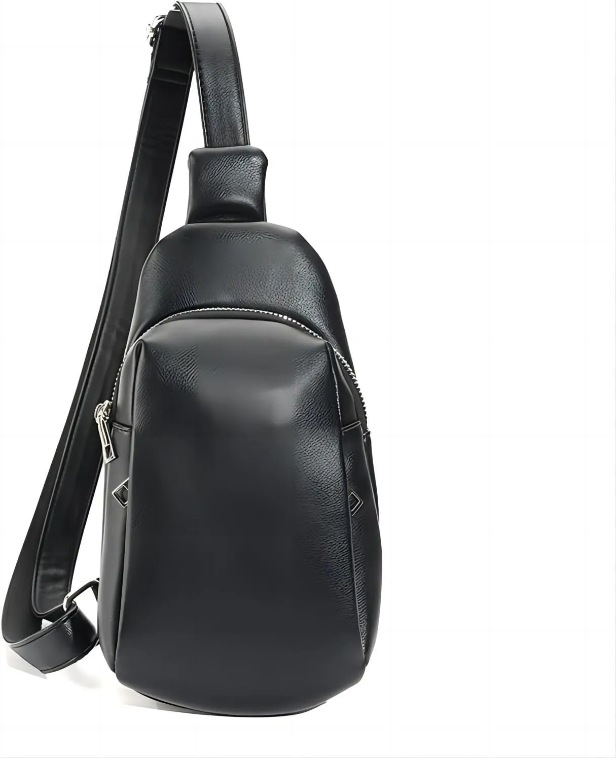 Small Sling Bag for Women Crossbody Leather Crossbody Fanny Packs Chest Bag for Women Travel Gifts (black2)