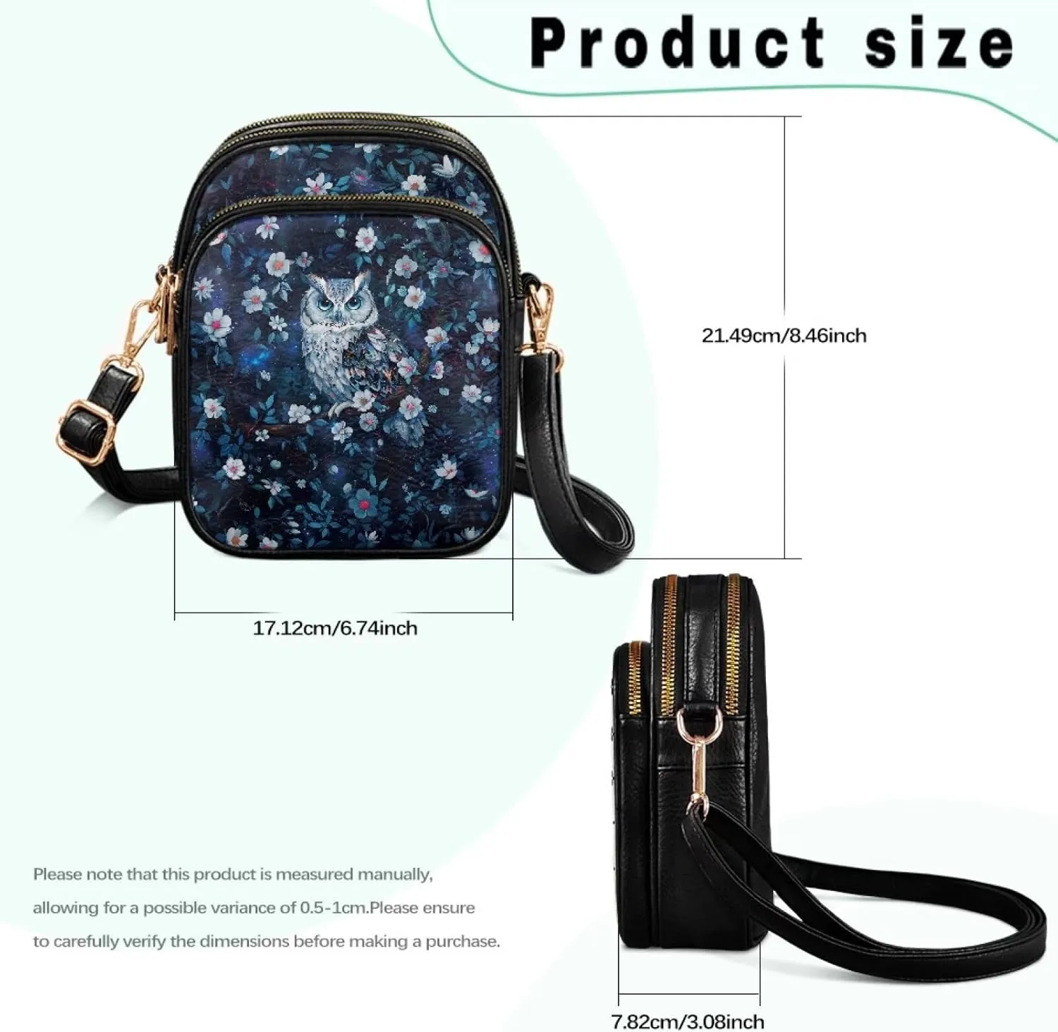Small Sling Bag for Women Crossbody Purse Womens Crossbody Cell Phone Purse Holder Wallet Satchel Handbags
