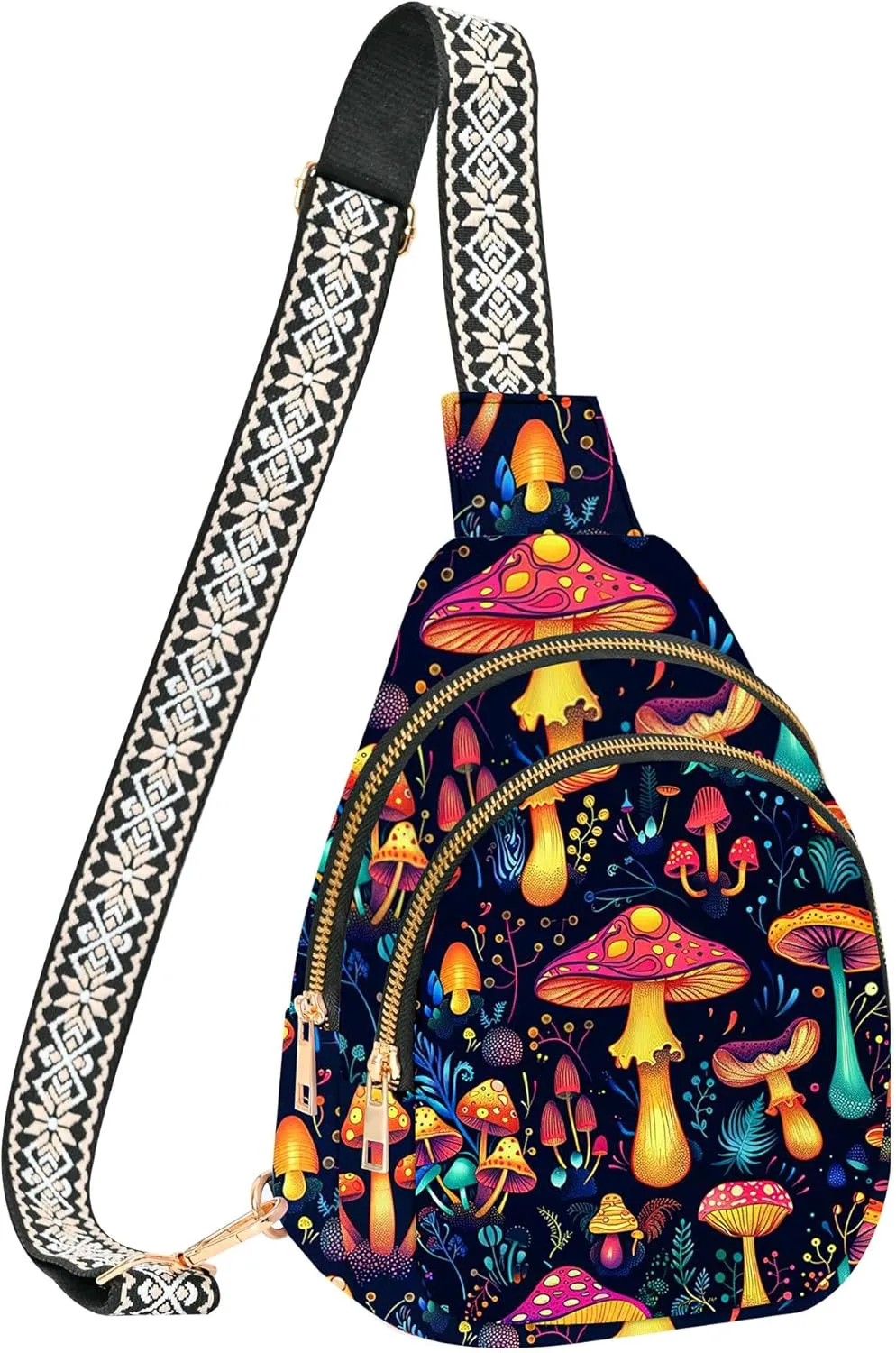 Small Sling Bag for Women Leather Crossbody Bags Sling Backpack for Outdoor Travel