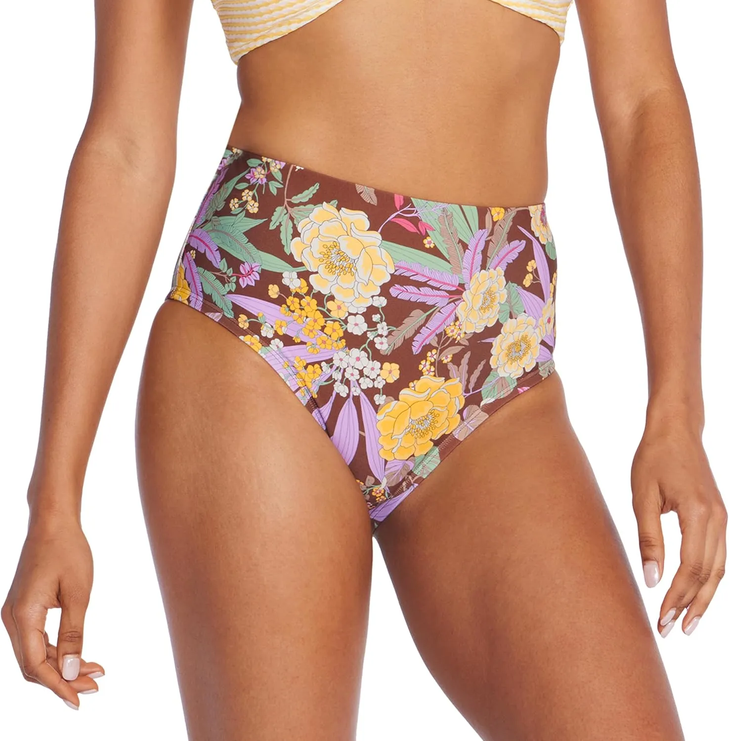 Speedo Women's Swimsuit Bottom Bikini High Waist