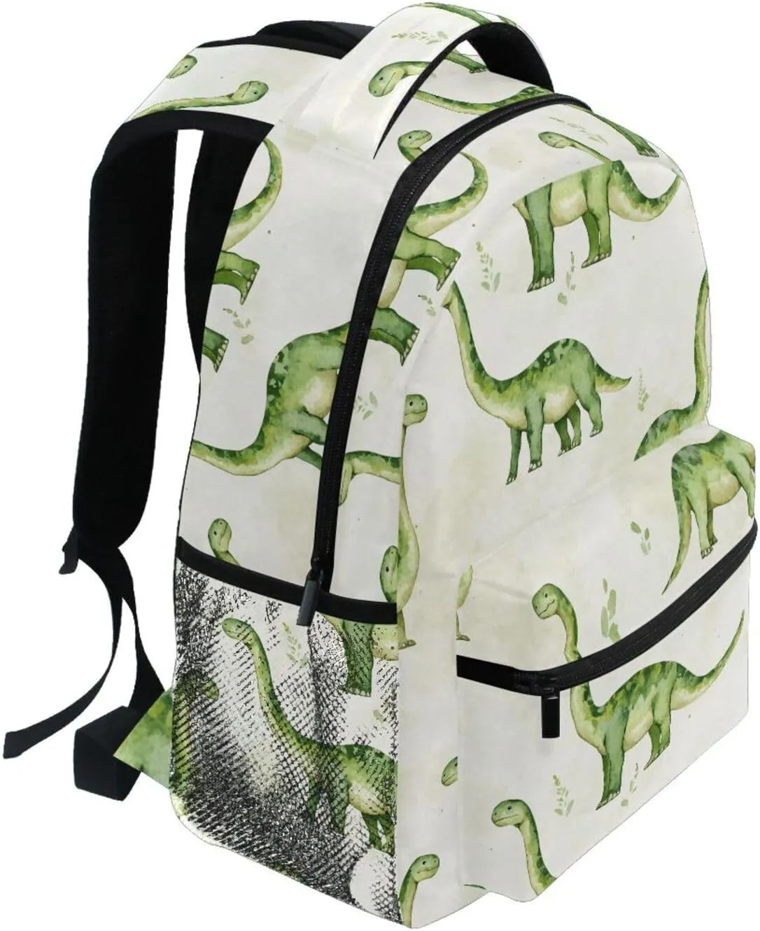 Sport Backpack for Unisex Adult Waterproof Diaper Bag Backpack with Chest Strap Gift Men & Women Beauty Dinosaur Diplodocus Plain