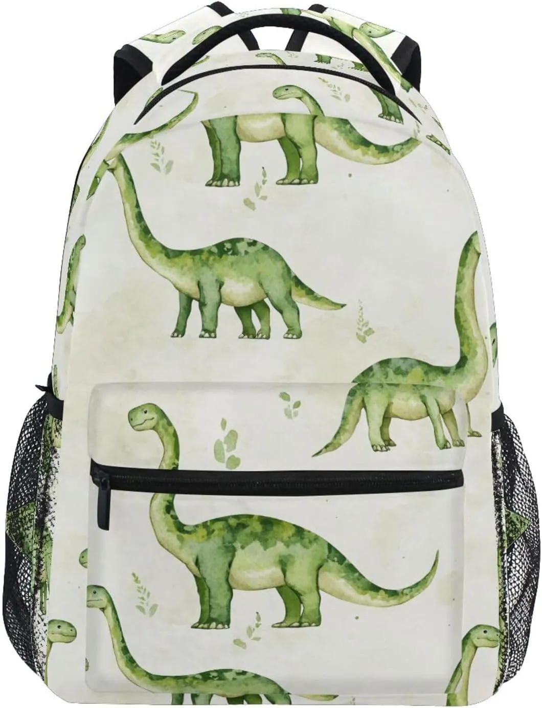 Sport Backpack for Unisex Adult Waterproof Diaper Bag Backpack with Chest Strap Gift Men & Women Beauty Dinosaur Diplodocus Plain